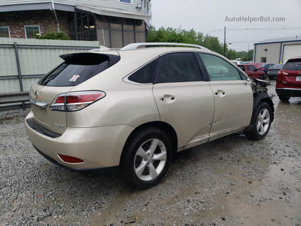 2015 Lexus Rx 350 Base Золотой vin: 2T2BK1BA3FC256268