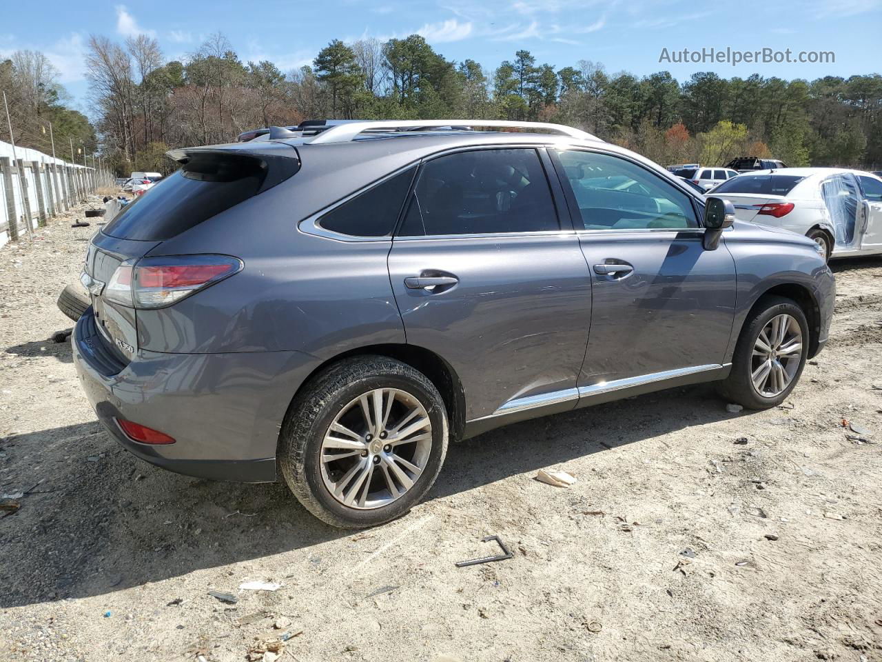 2015 Lexus Rx 350 Base Серый vin: 2T2BK1BA3FC266217