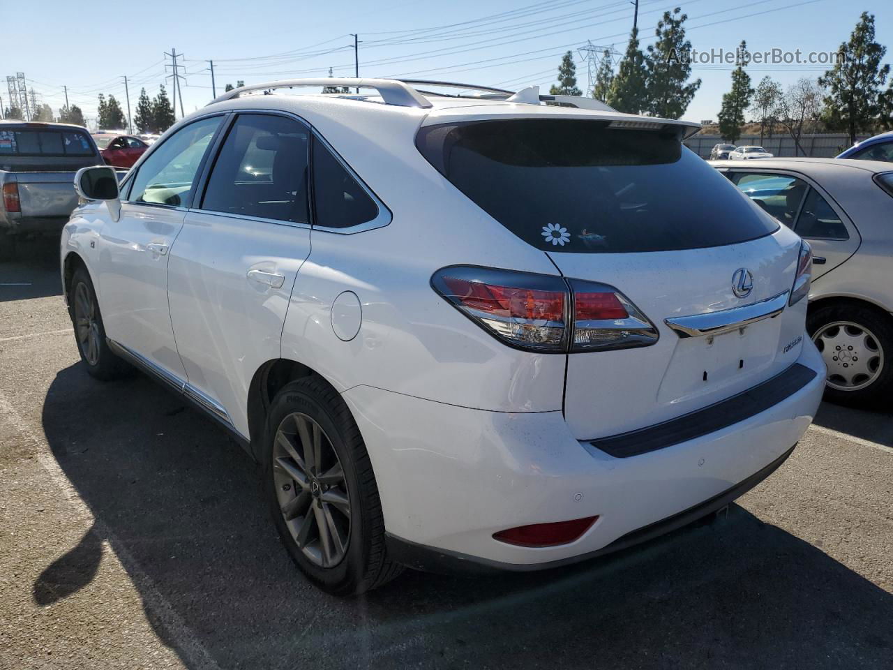 2015 Lexus Rx 350 Base White vin: 2T2BK1BA3FC267576