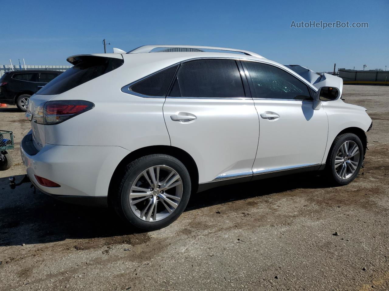 2015 Lexus Rx 350 Base Белый vin: 2T2BK1BA3FC278786