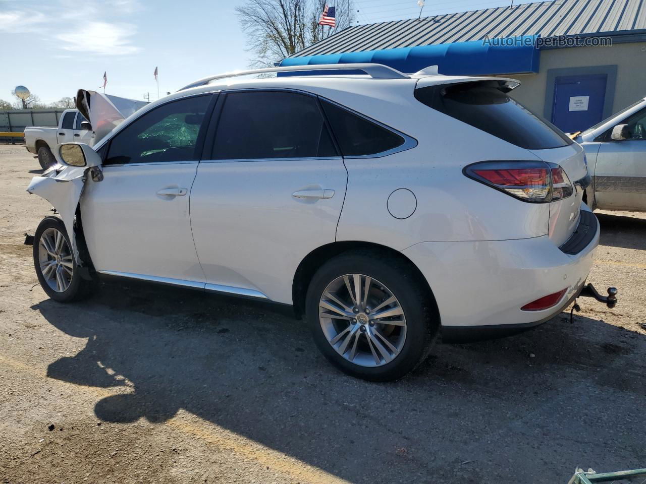 2015 Lexus Rx 350 Base White vin: 2T2BK1BA3FC278786