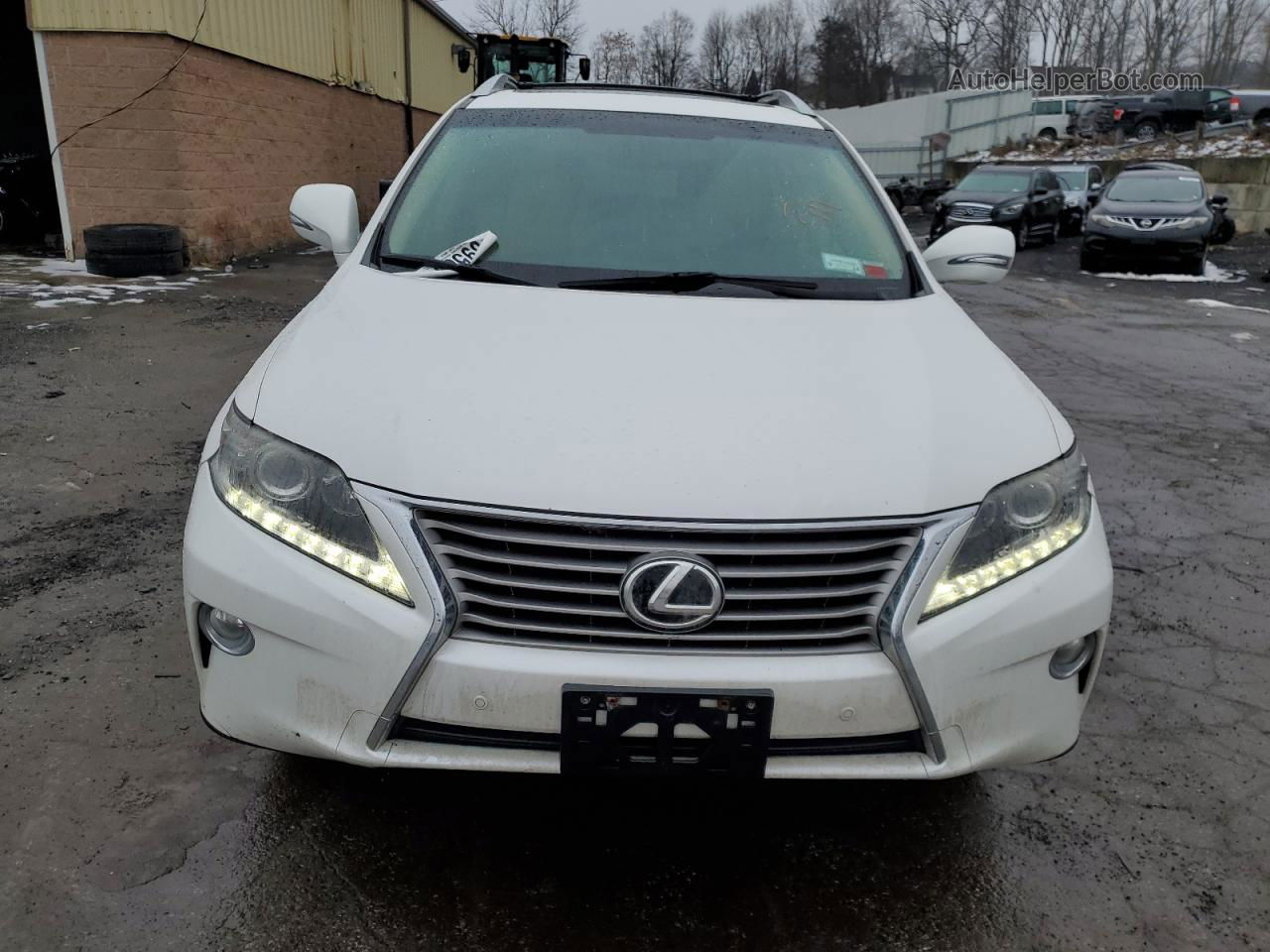 2015 Lexus Rx 350 Base Белый vin: 2T2BK1BA3FC307736