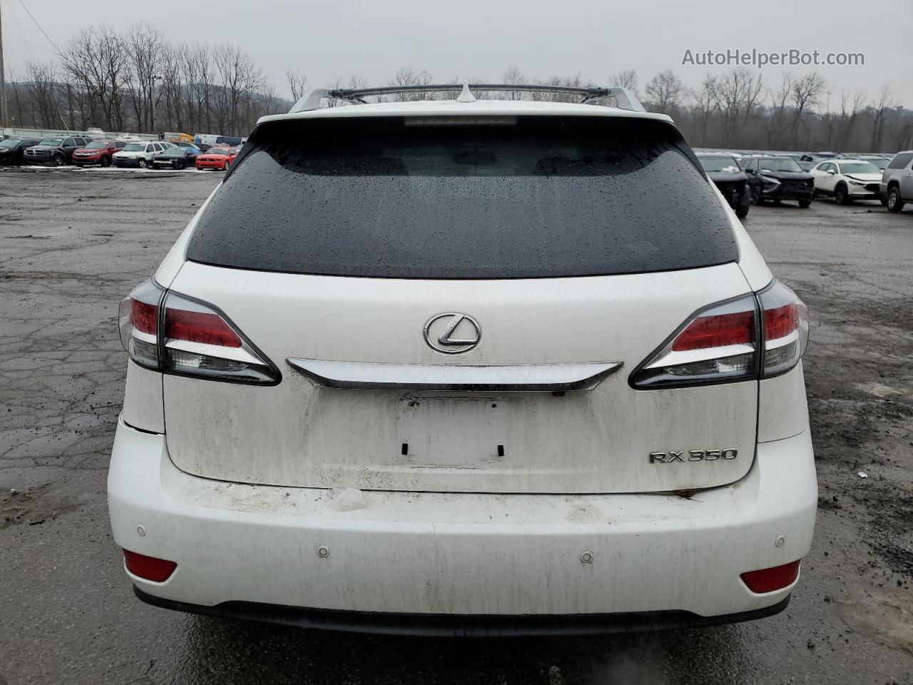 2015 Lexus Rx 350 Base Белый vin: 2T2BK1BA3FC307736