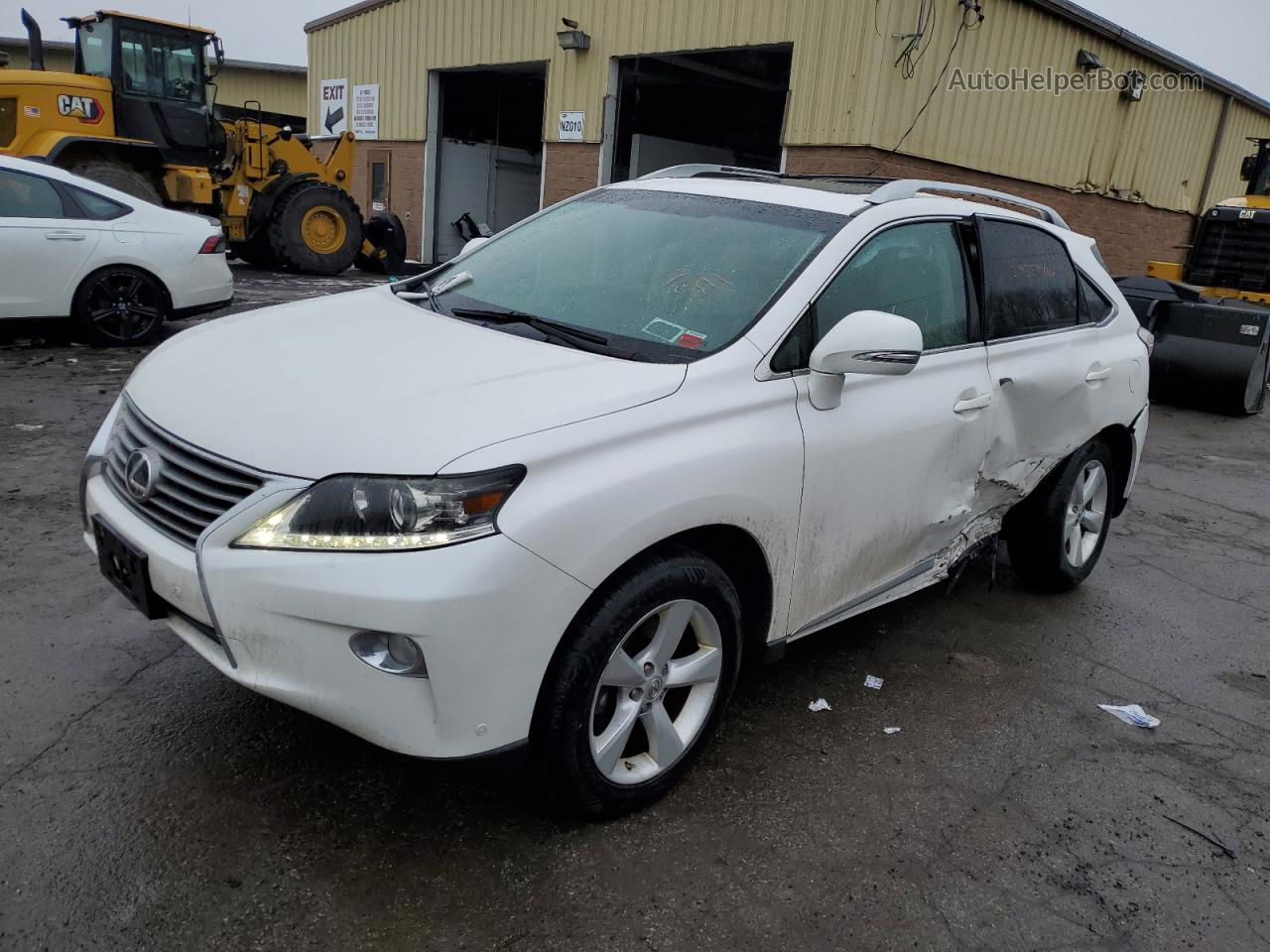 2015 Lexus Rx 350 Base Белый vin: 2T2BK1BA3FC307736