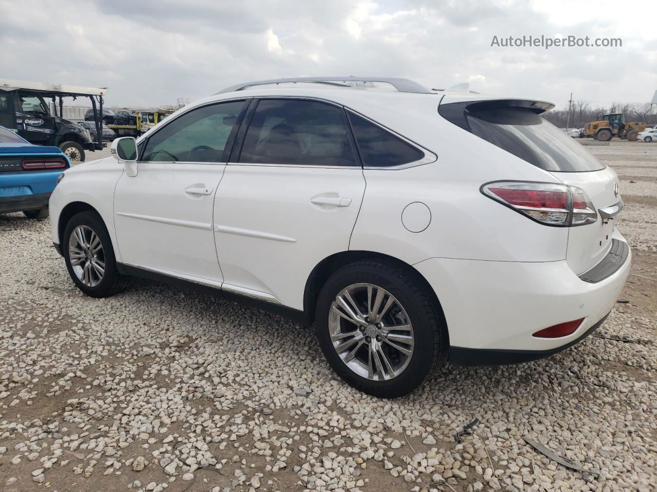 2015 Lexus Rx 350 Base Белый vin: 2T2BK1BA3FC321751