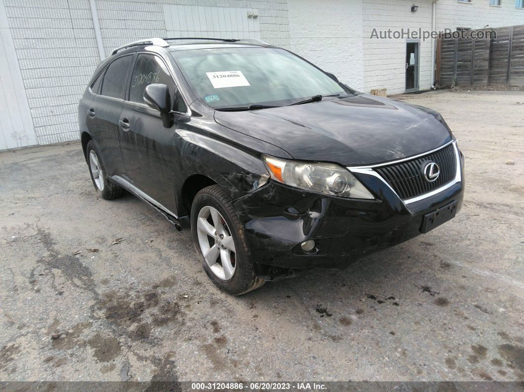 2010 Lexus Rx 350   Черный vin: 2T2BK1BA4AC075690