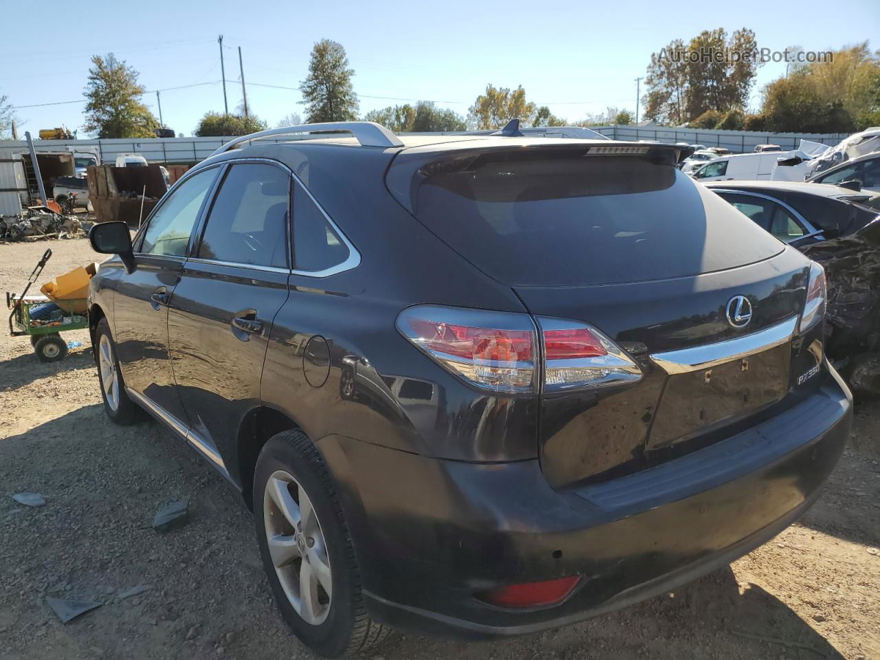 2013 Lexus Rx 350 Base Black vin: 2T2BK1BA4DC156175