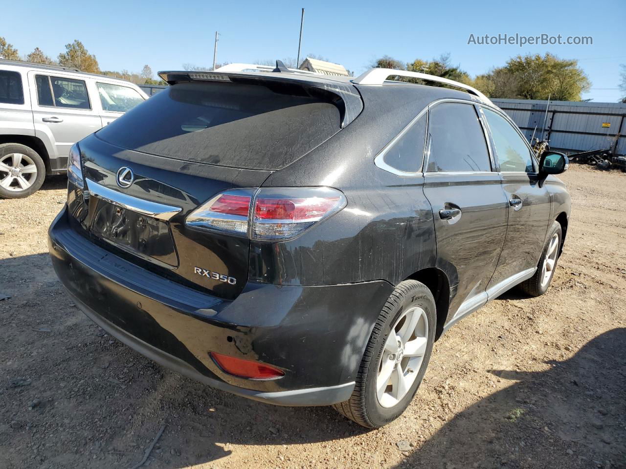 2013 Lexus Rx 350 Base Black vin: 2T2BK1BA4DC156175