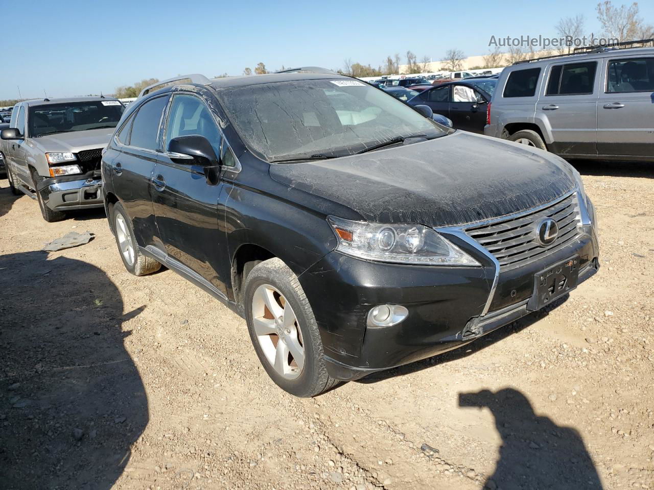 2013 Lexus Rx 350 Base Black vin: 2T2BK1BA4DC156175