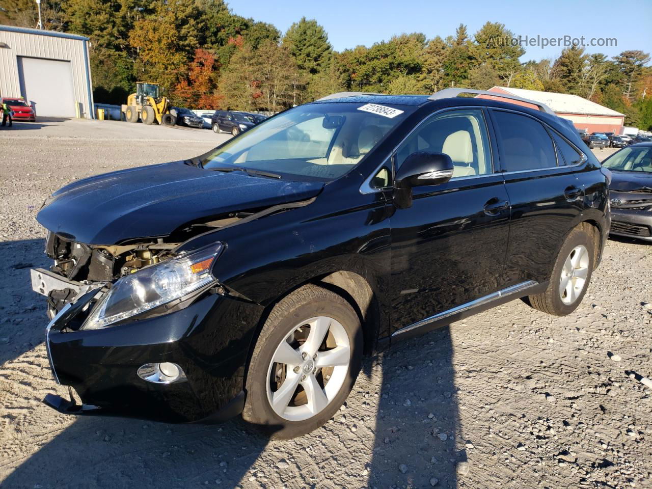 2013 Lexus Rx 350 Base Black vin: 2T2BK1BA4DC174997