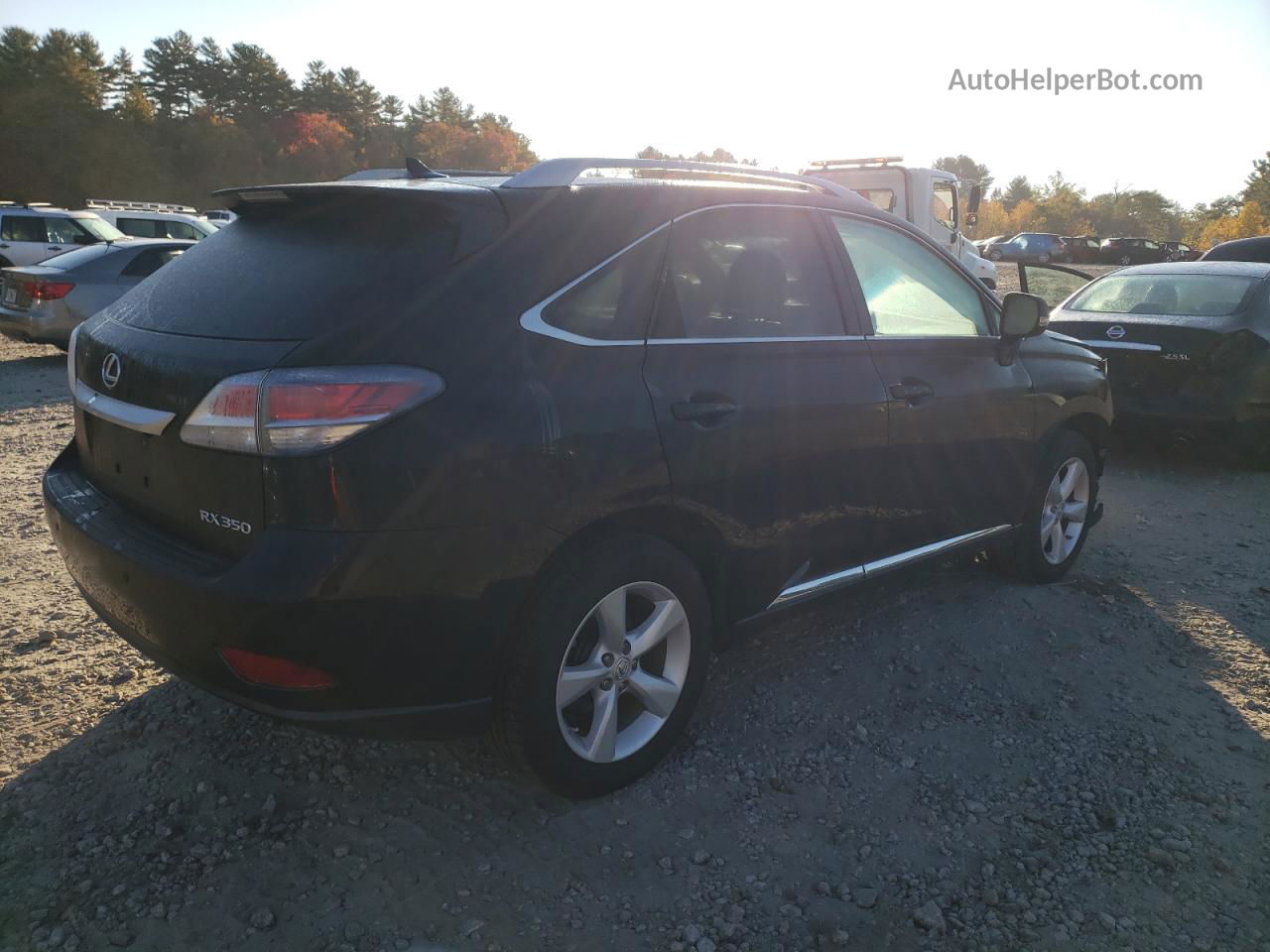 2013 Lexus Rx 350 Base Black vin: 2T2BK1BA4DC174997