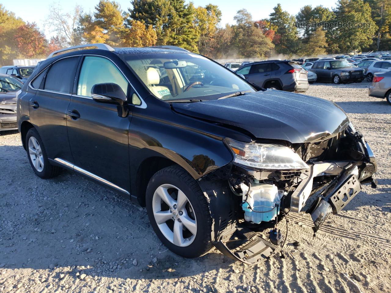 2013 Lexus Rx 350 Base Black vin: 2T2BK1BA4DC174997