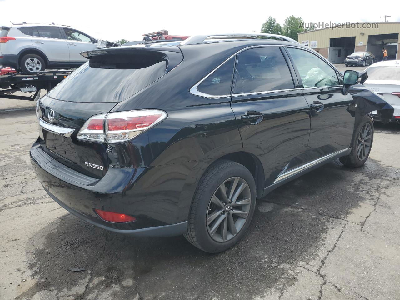 2013 Lexus Rx 350 Base Черный vin: 2T2BK1BA4DC188589