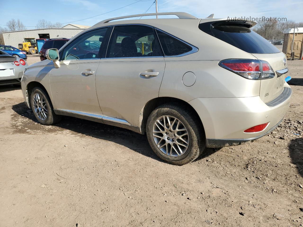 2013 Lexus Rx 350 Base Золотой vin: 2T2BK1BA4DC196174