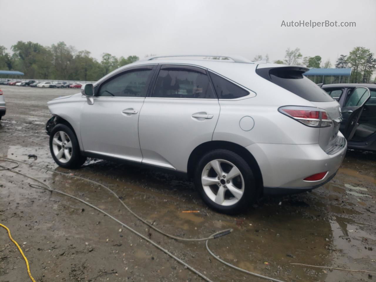 2013 Lexus Rx 350 Base Silver vin: 2T2BK1BA4DC199141