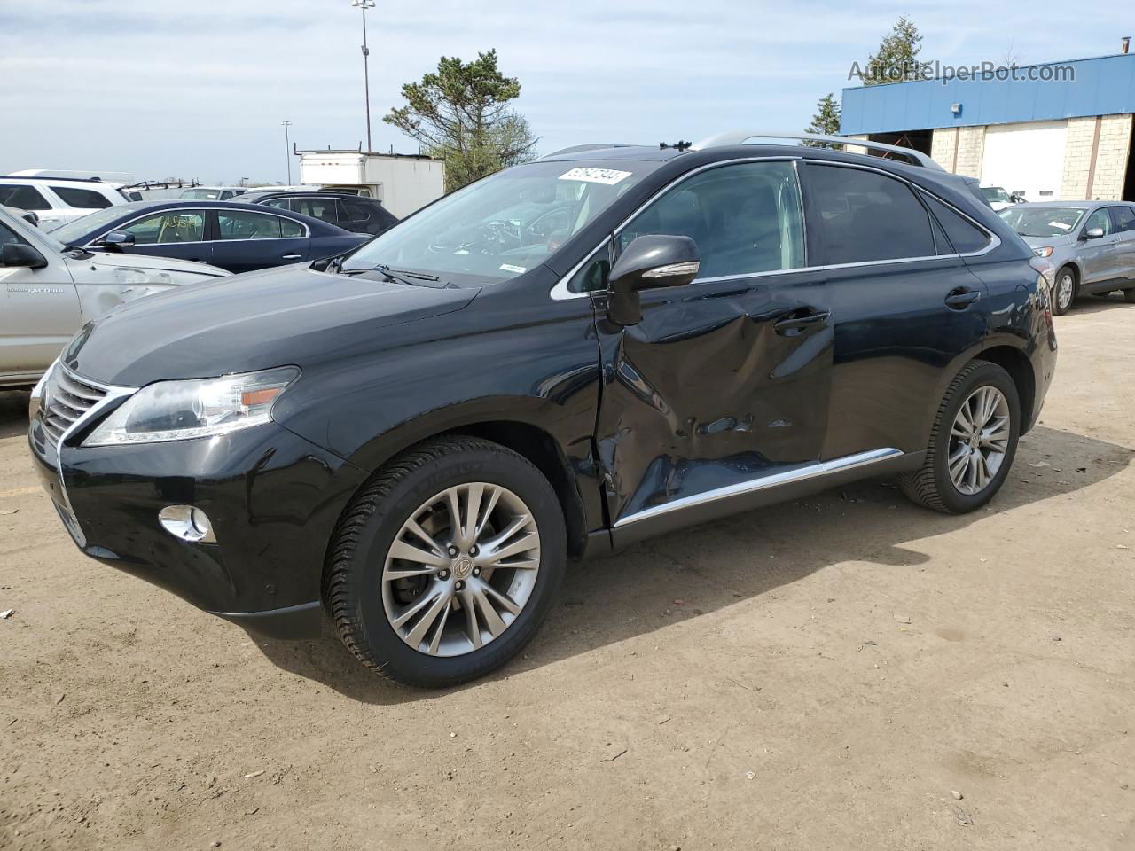 2013 Lexus Rx 350 Base Black vin: 2T2BK1BA4DC203852