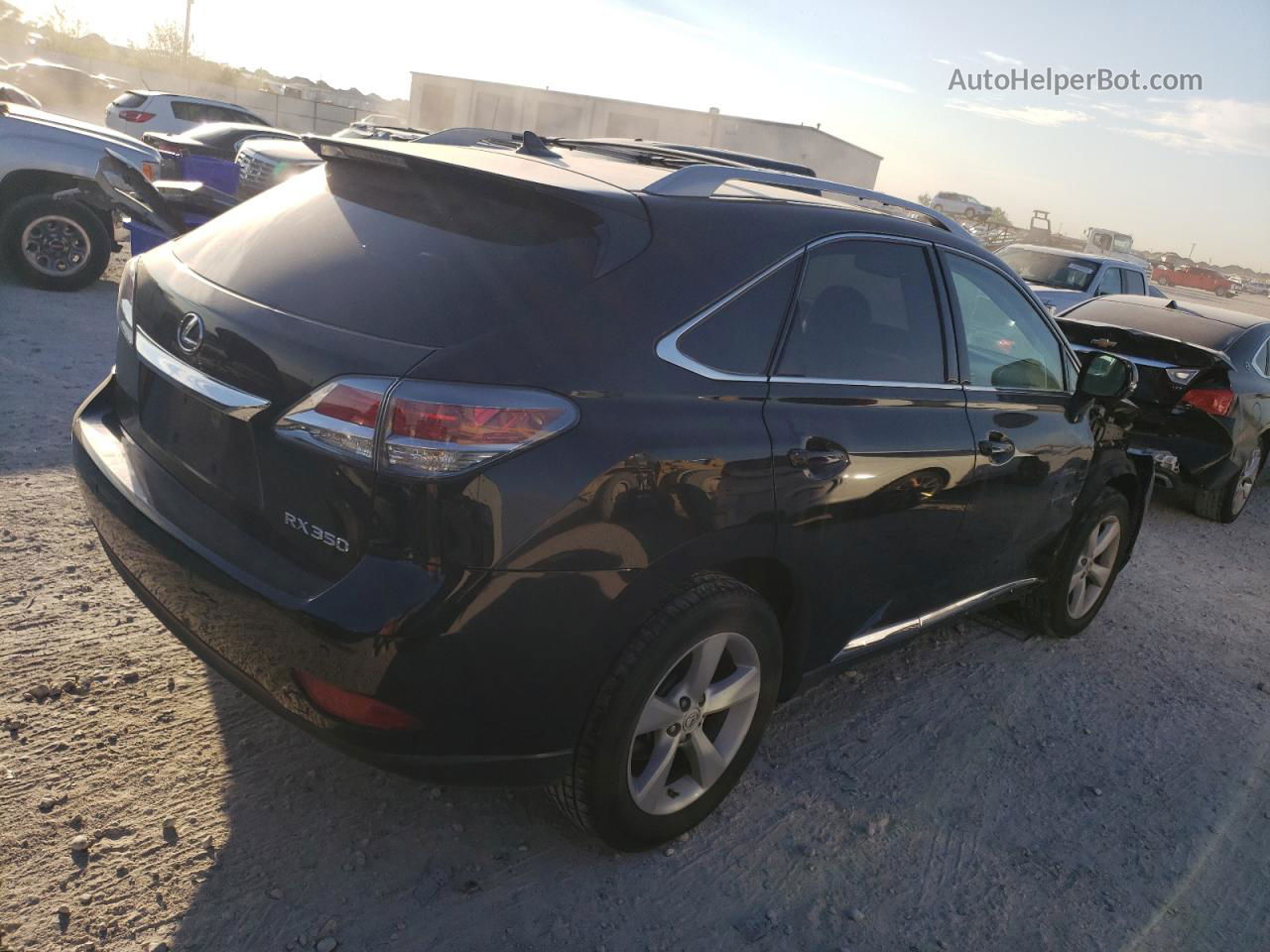 2013 Lexus Rx 350 Base Black vin: 2T2BK1BA4DC203933