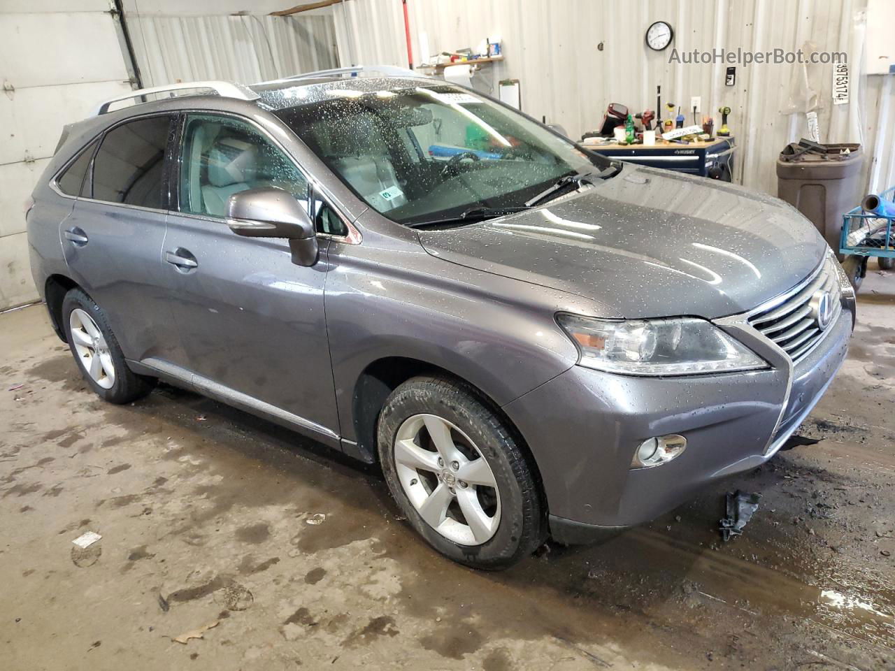 2013 Lexus Rx 350 Base Gray vin: 2T2BK1BA4DC205777