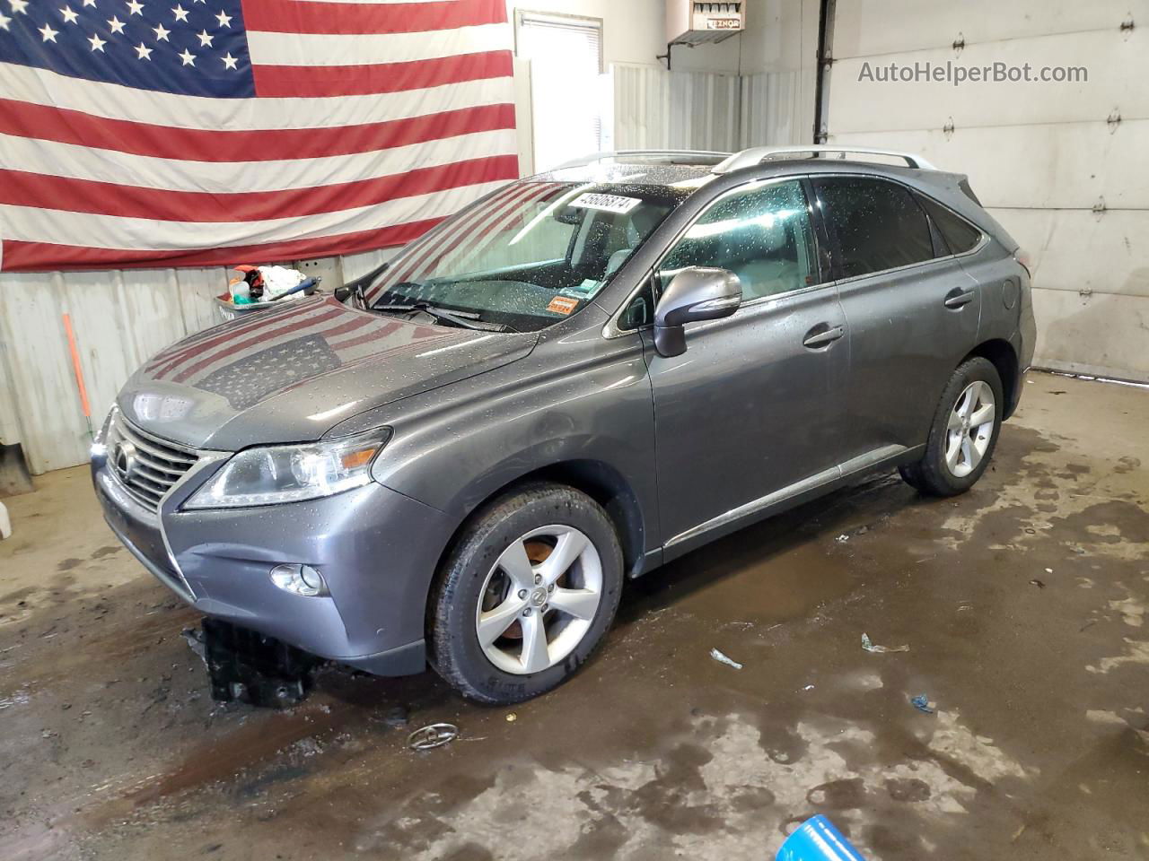 2013 Lexus Rx 350 Base Gray vin: 2T2BK1BA4DC205777