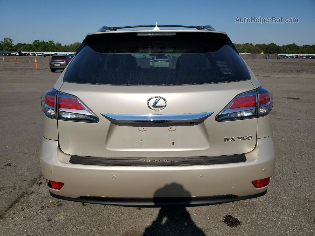 2013 Lexus Rx 350 Base Tan vin: 2T2BK1BA4DC207822