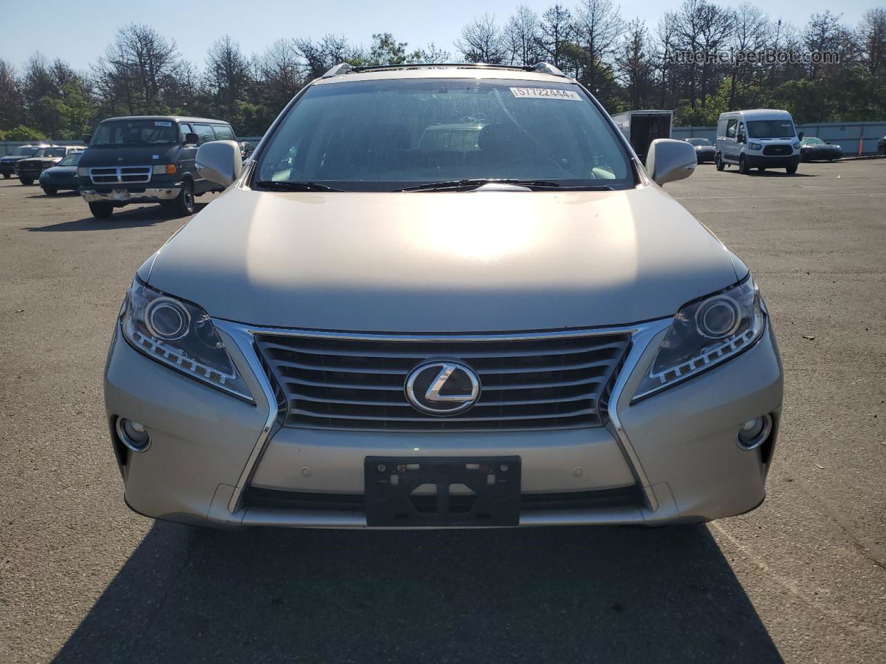 2013 Lexus Rx 350 Base Tan vin: 2T2BK1BA4DC207822