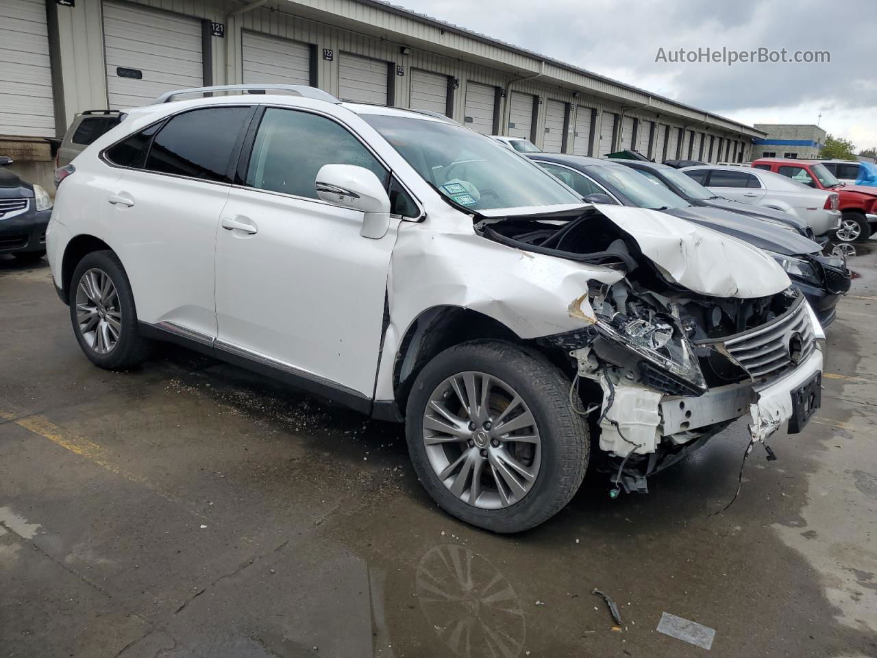 2013 Lexus Rx 350 Base White vin: 2T2BK1BA4DC219680