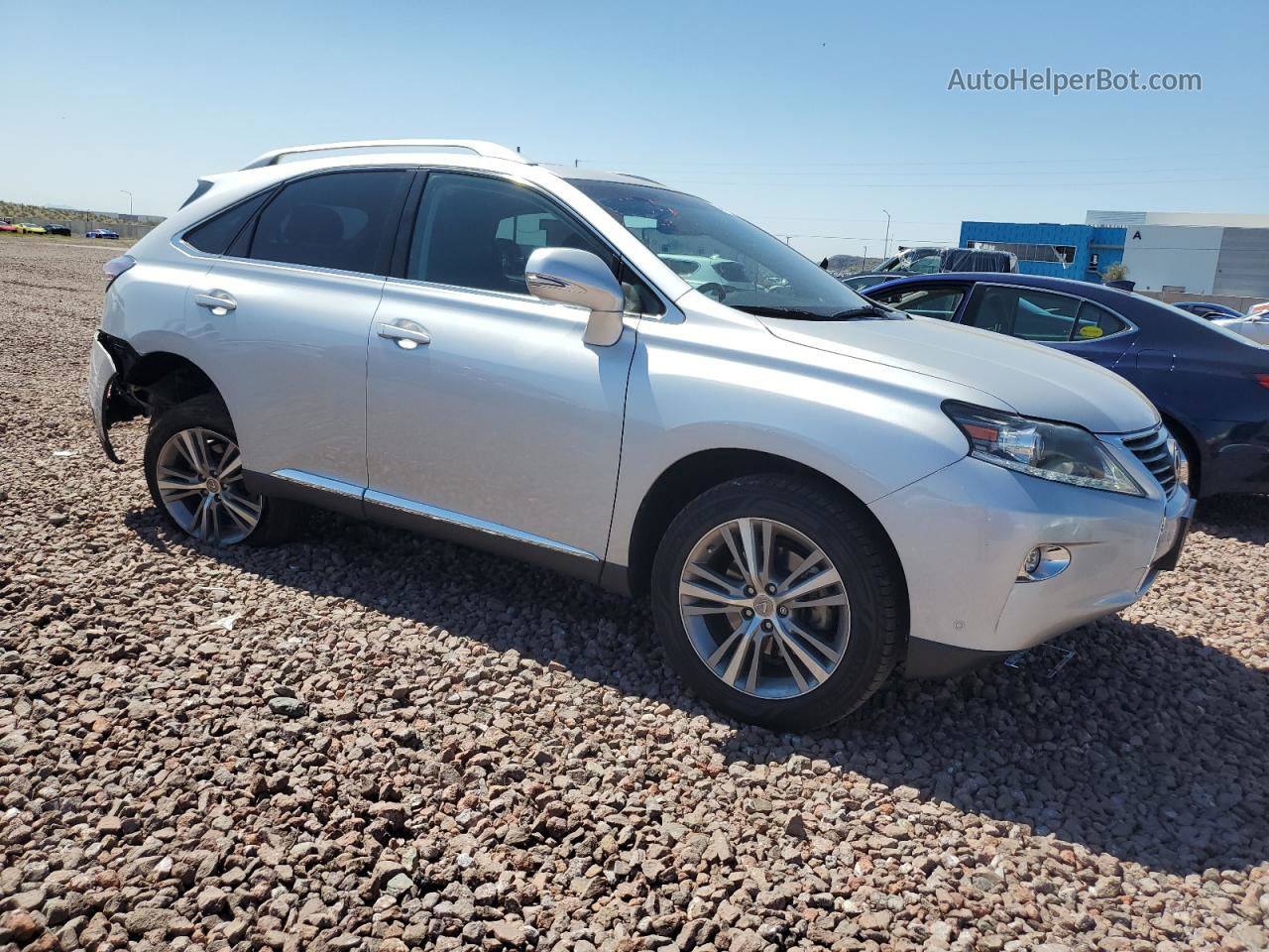 2015 Lexus Rx 350 Base Silver vin: 2T2BK1BA4FC258921