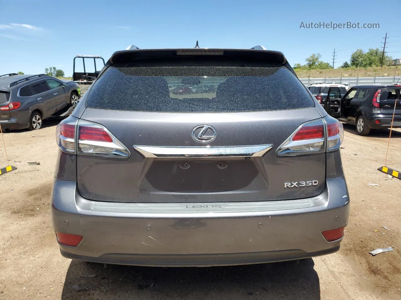 2015 Lexus Rx 350 Base Gray vin: 2T2BK1BA4FC265903