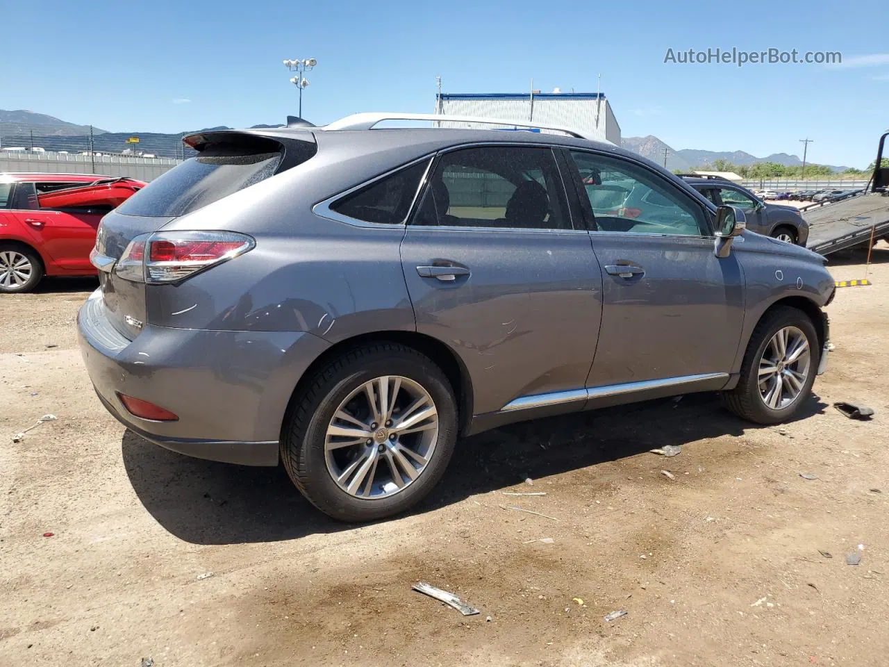 2015 Lexus Rx 350 Base Gray vin: 2T2BK1BA4FC265903