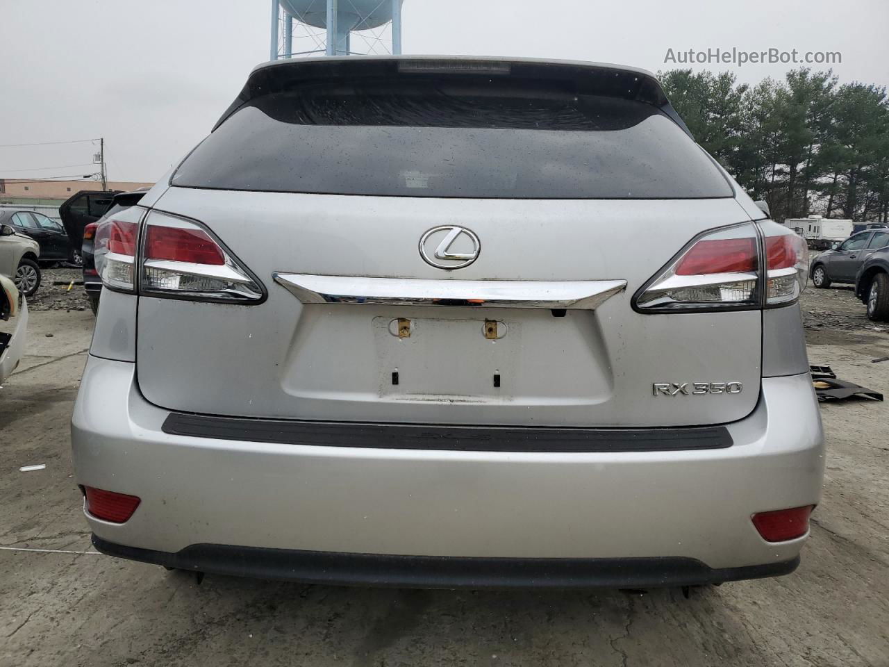 2015 Lexus Rx 350 Base Silver vin: 2T2BK1BA4FC288419