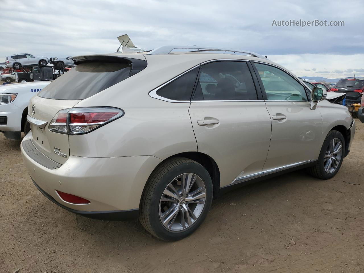 2015 Lexus Rx 350 Base Cream vin: 2T2BK1BA4FC292485