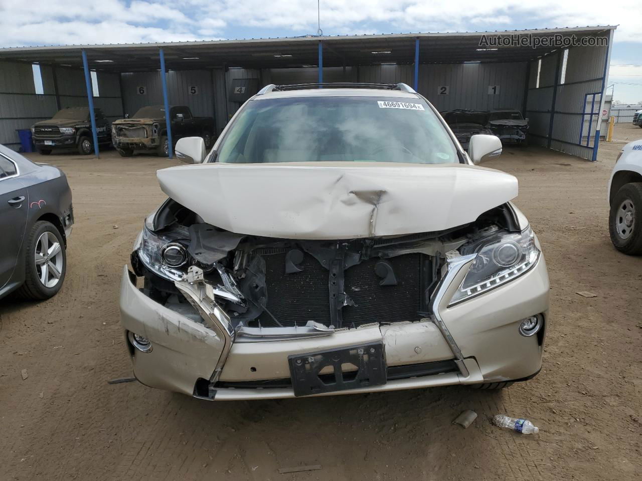 2015 Lexus Rx 350 Base Cream vin: 2T2BK1BA4FC292485