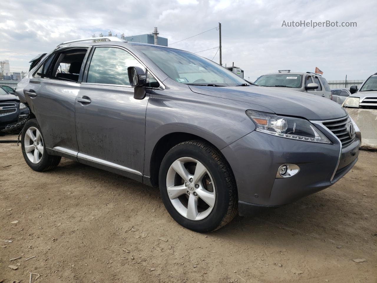 2015 Lexus Rx 350 Base Серый vin: 2T2BK1BA4FC295015