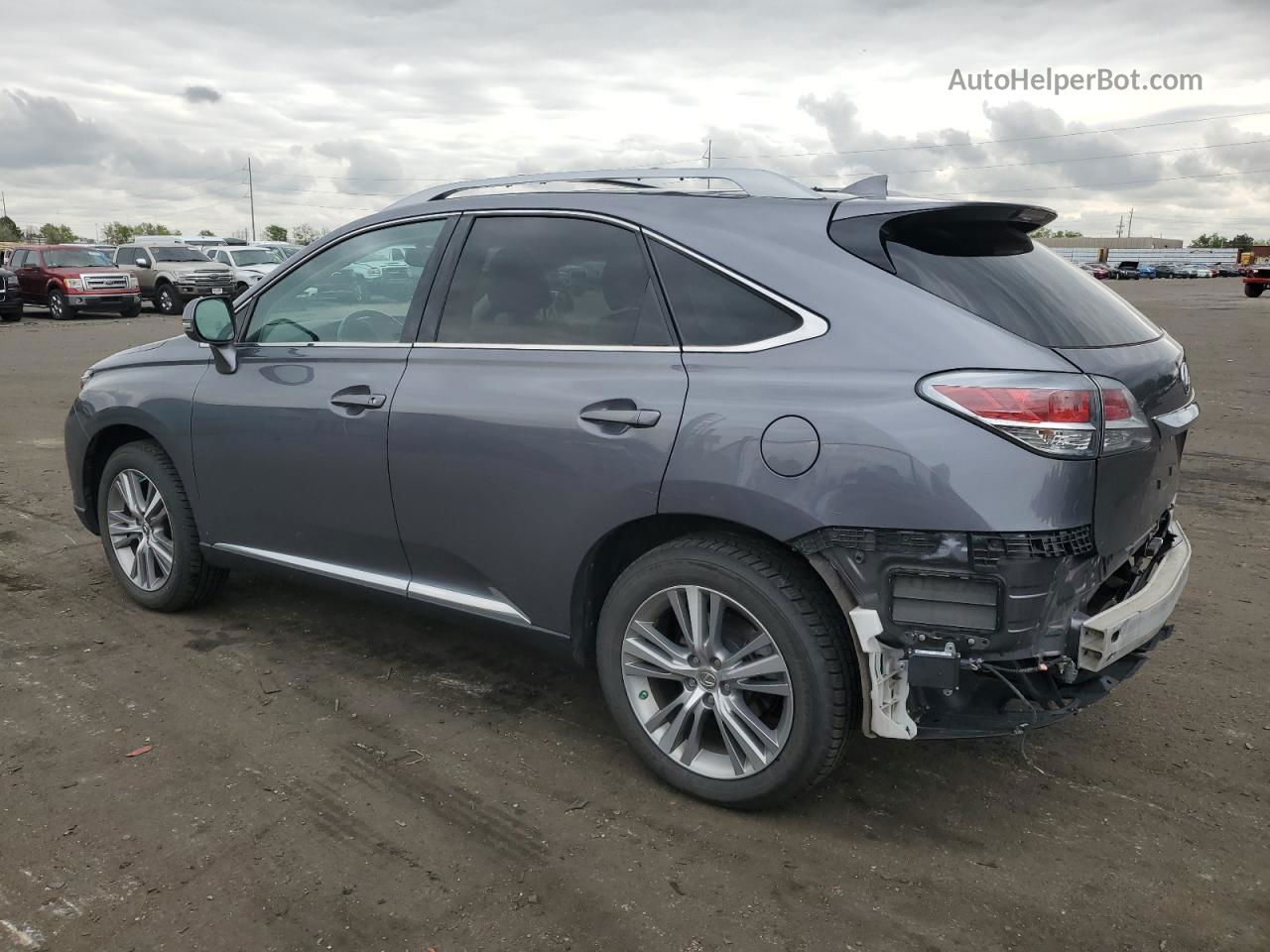 2015 Lexus Rx 350 Base Gray vin: 2T2BK1BA4FC318146