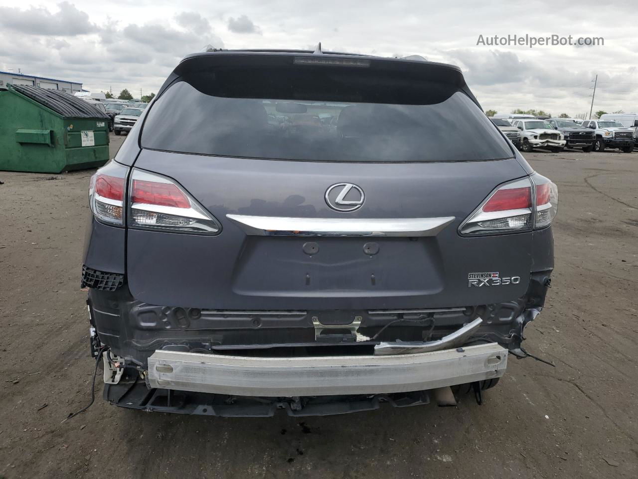 2015 Lexus Rx 350 Base Gray vin: 2T2BK1BA4FC318146