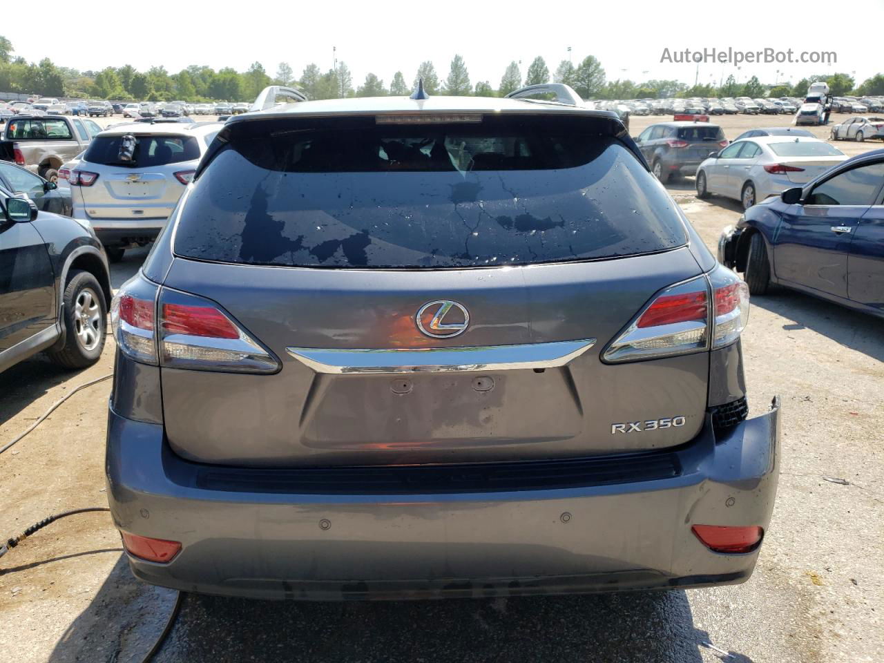 2015 Lexus Rx 350 Base Серый vin: 2T2BK1BA4FC319698