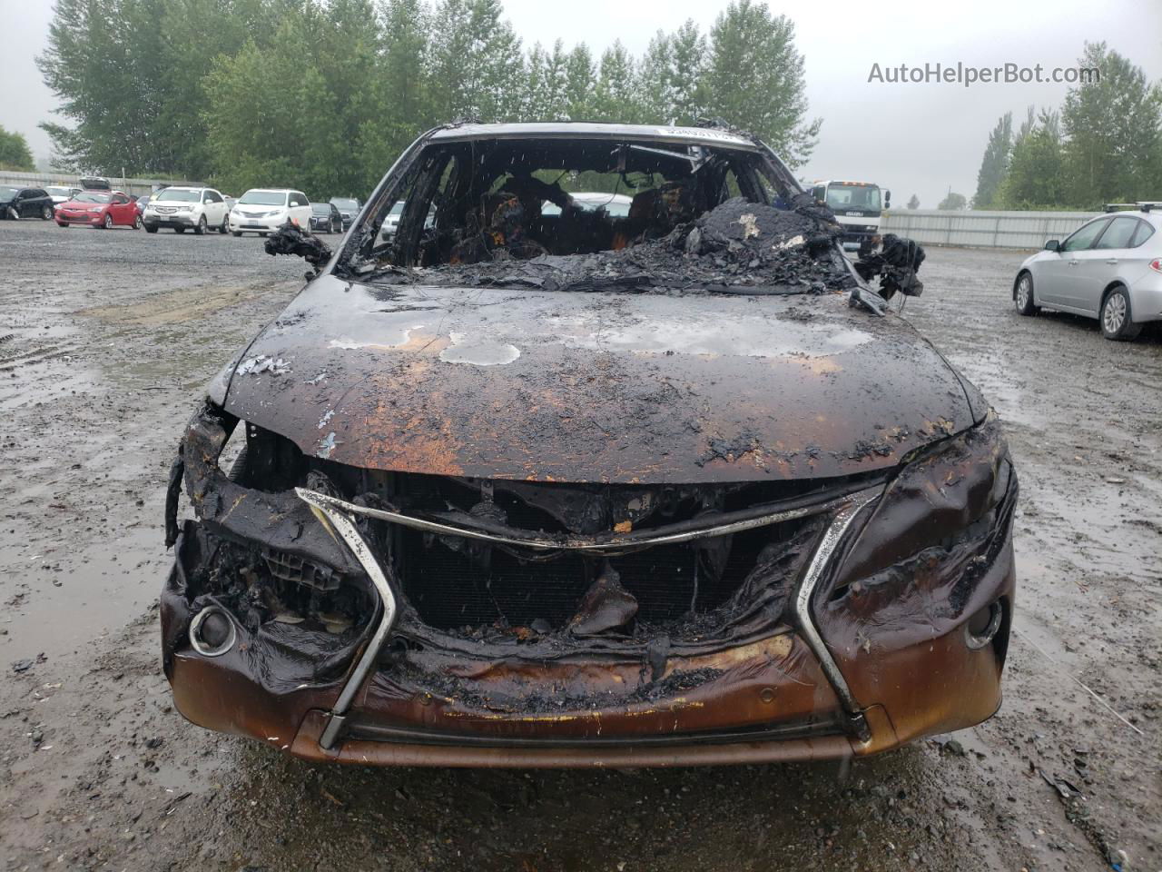 2015 Lexus Rx 350 Base Burn vin: 2T2BK1BA4FC323931