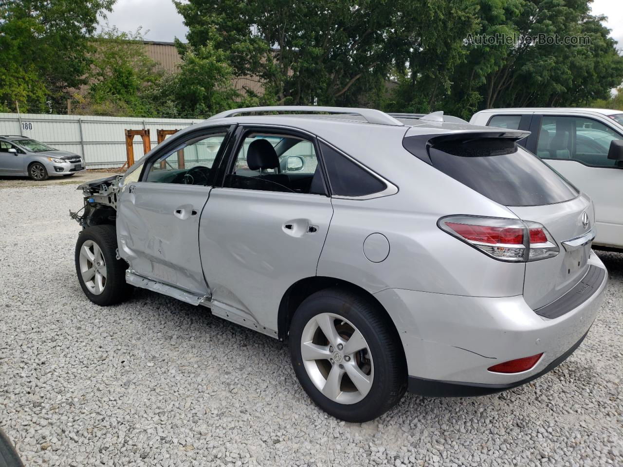 2015 Lexus Rx 350 Base Silver vin: 2T2BK1BA4FC327008