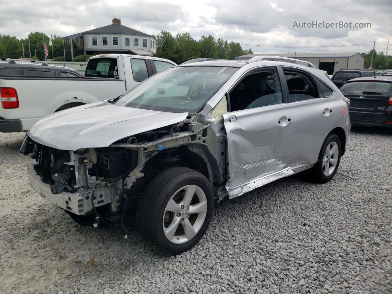 2015 Lexus Rx 350 Base Silver vin: 2T2BK1BA4FC327008