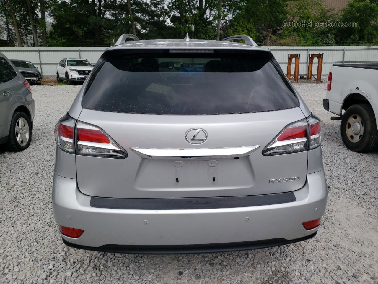 2015 Lexus Rx 350 Base Silver vin: 2T2BK1BA4FC327008