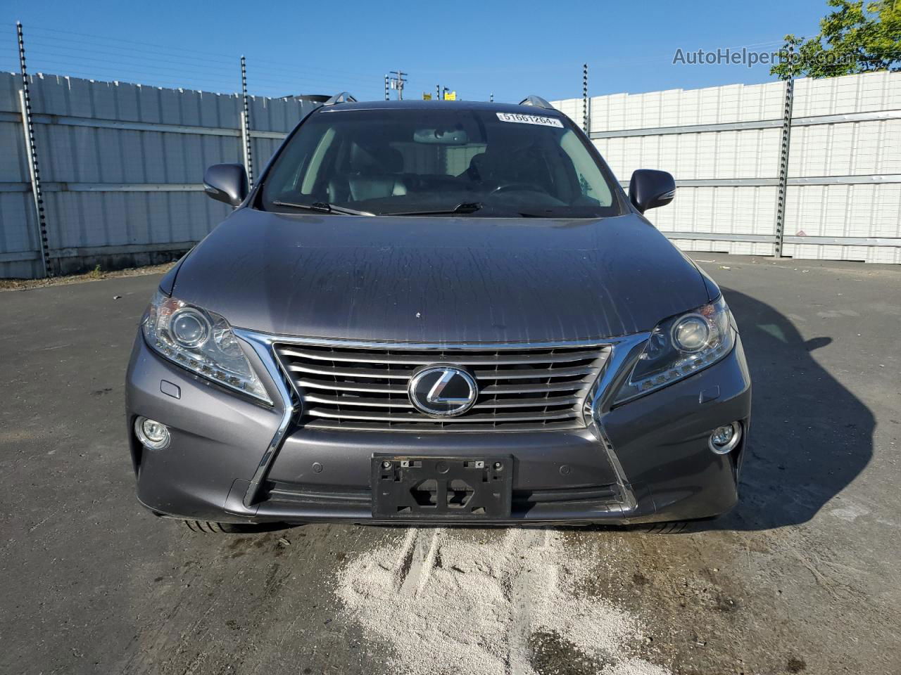 2015 Lexus Rx 350 Base Серый vin: 2T2BK1BA4FC342267