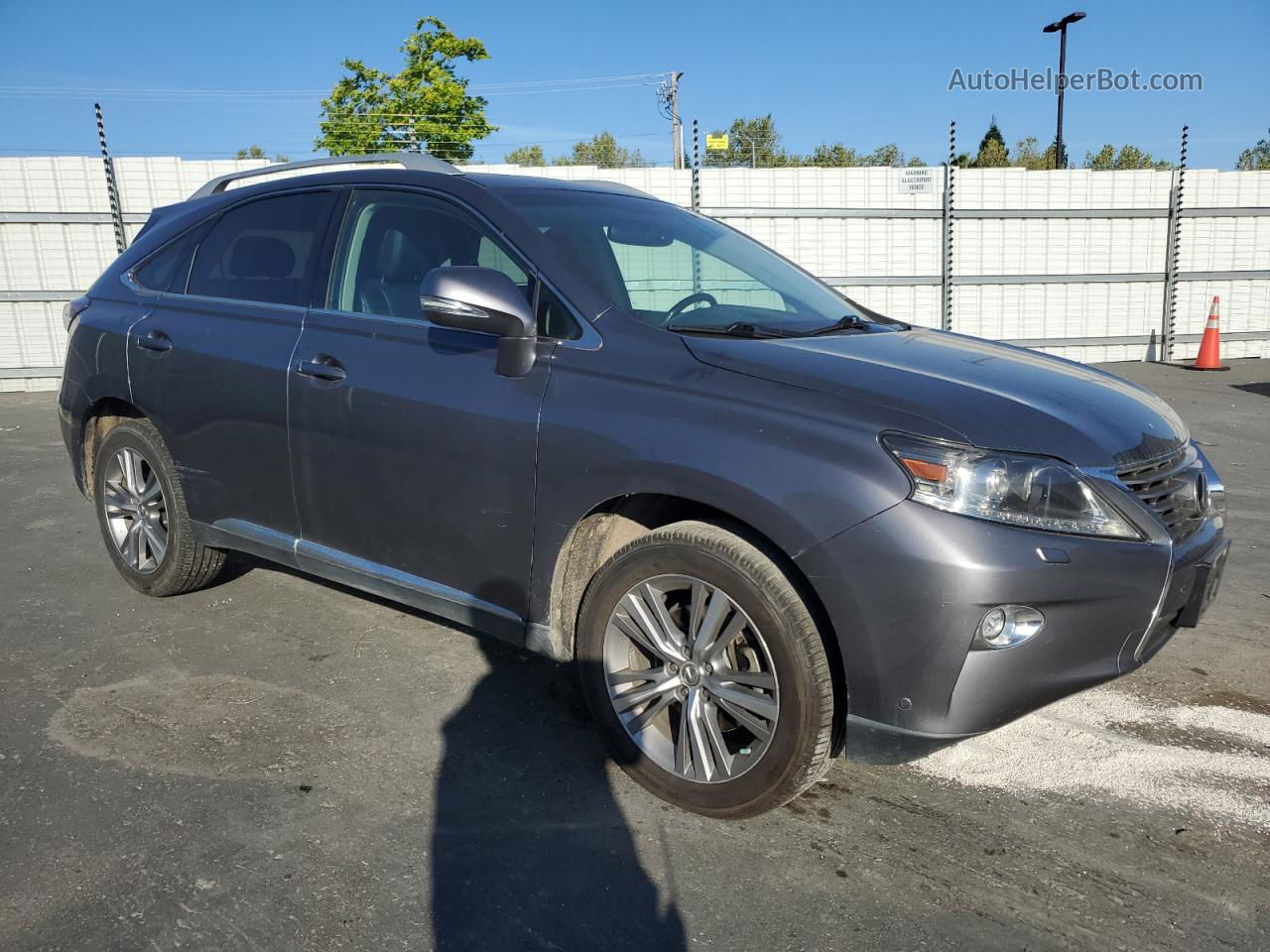 2015 Lexus Rx 350 Base Gray vin: 2T2BK1BA4FC342267