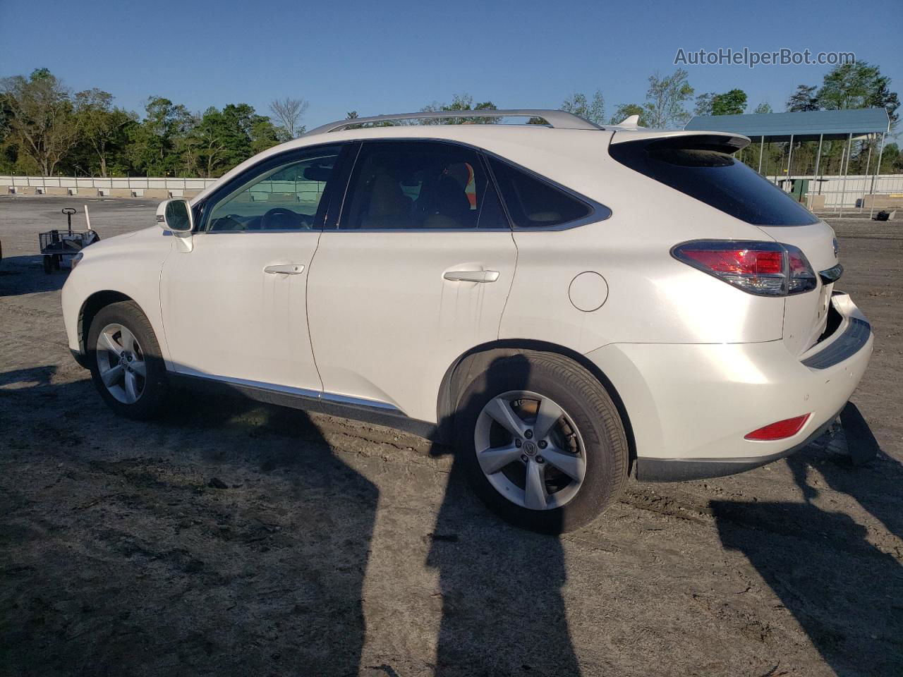 2013 Lexus Rx 350 Base White vin: 2T2BK1BA5DC173809