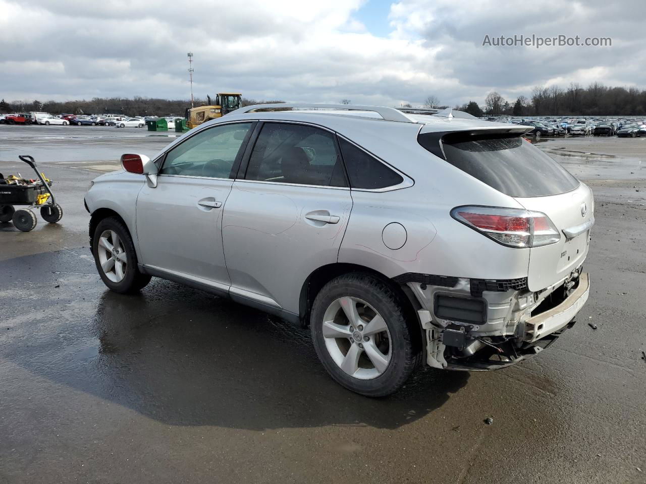 2013 Lexus Rx 350 Base Silver vin: 2T2BK1BA5DC186852