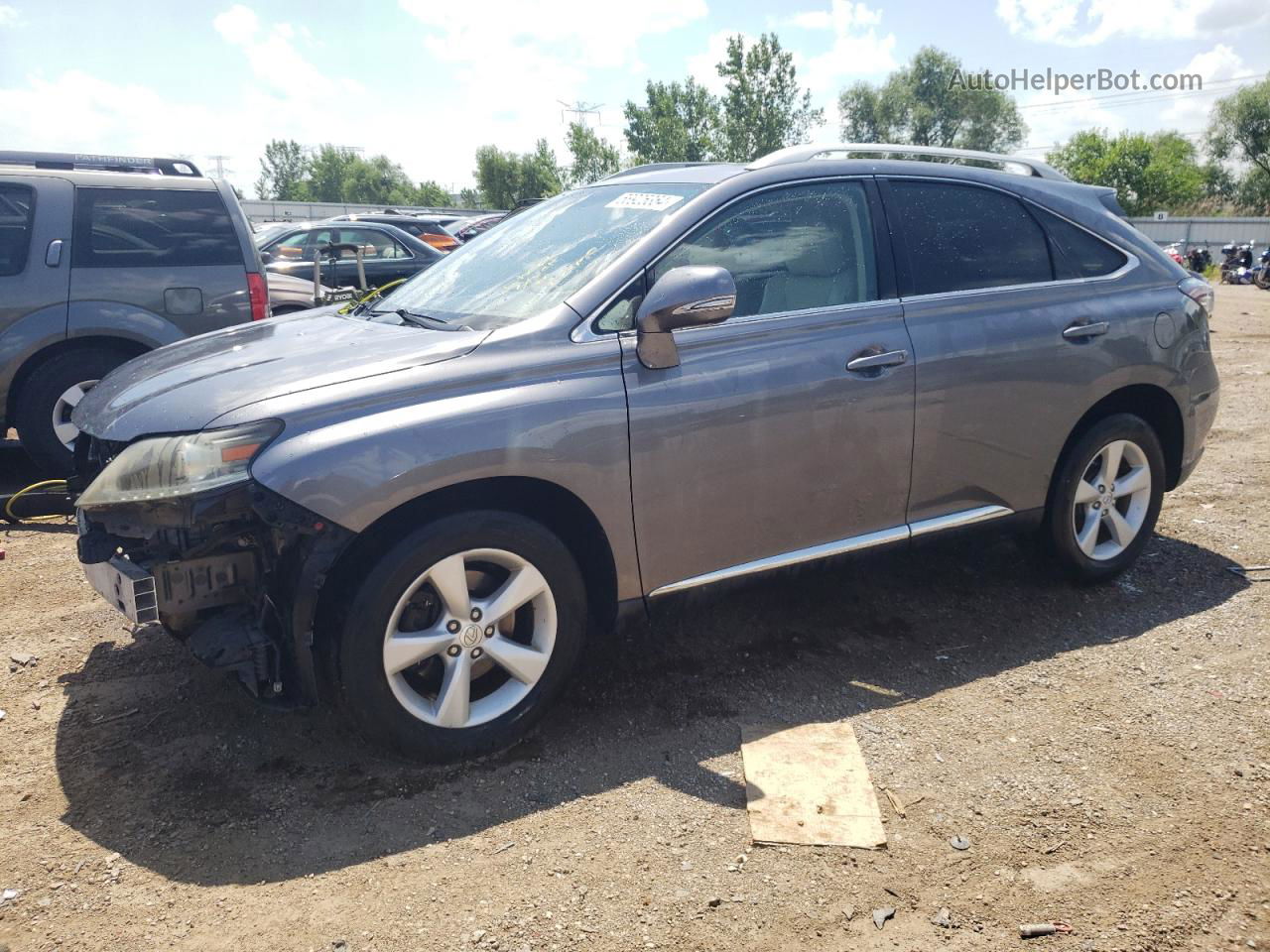 2013 Lexus Rx 350 Base Бирюзовый vin: 2T2BK1BA5DC192831