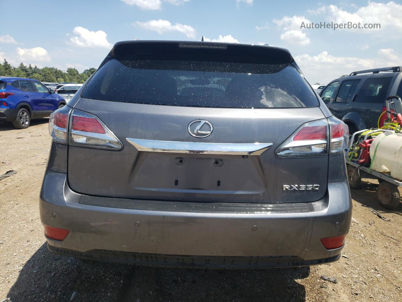 2013 Lexus Rx 350 Base Бирюзовый vin: 2T2BK1BA5DC192831