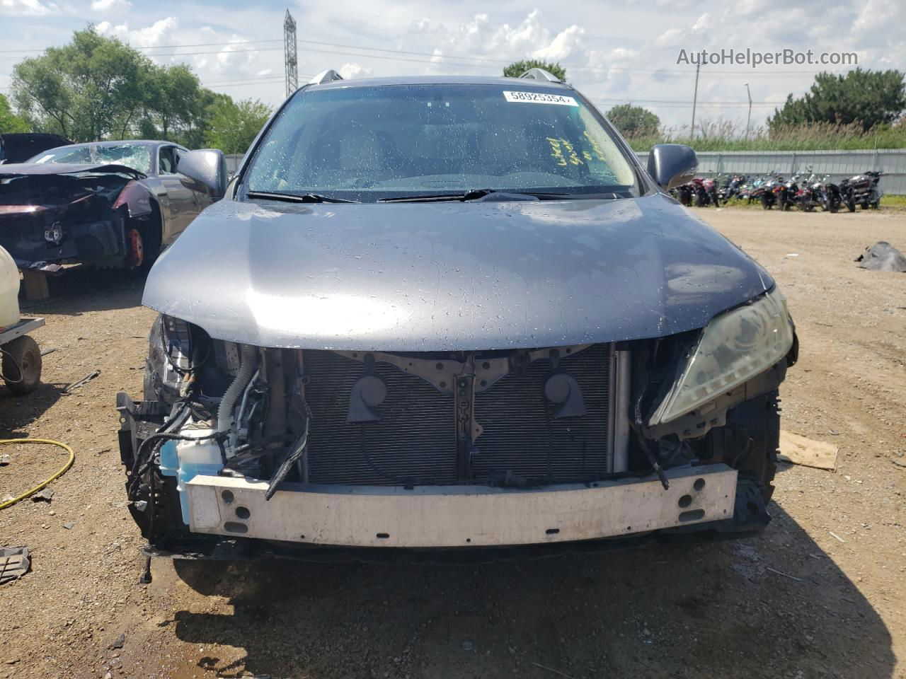 2013 Lexus Rx 350 Base Бирюзовый vin: 2T2BK1BA5DC192831