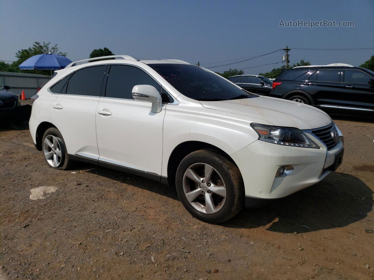 2013 Lexus Rx 350 Base Белый vin: 2T2BK1BA5DC209143