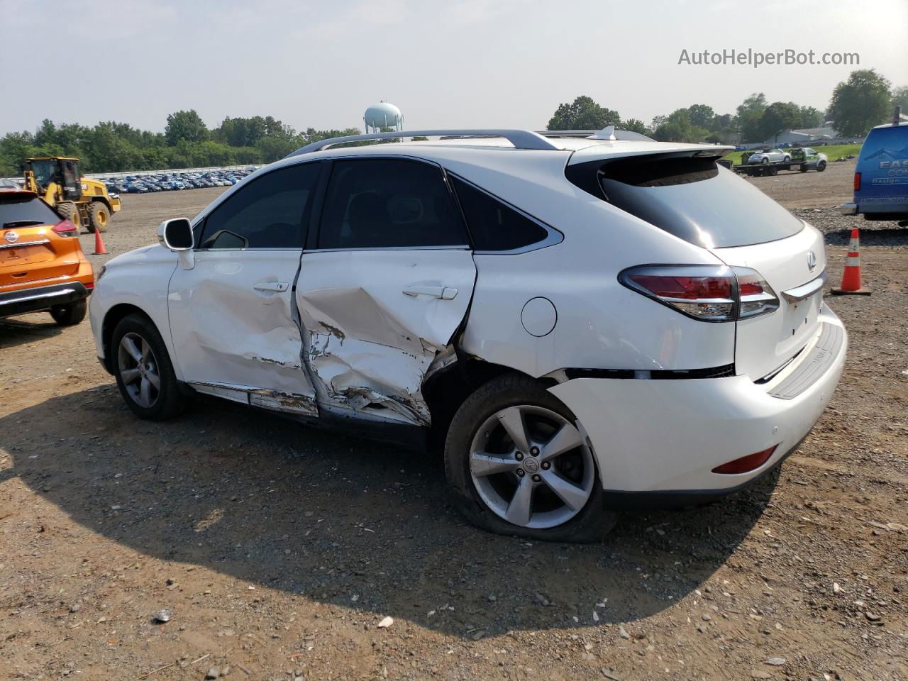 2013 Lexus Rx 350 Base Белый vin: 2T2BK1BA5DC209143