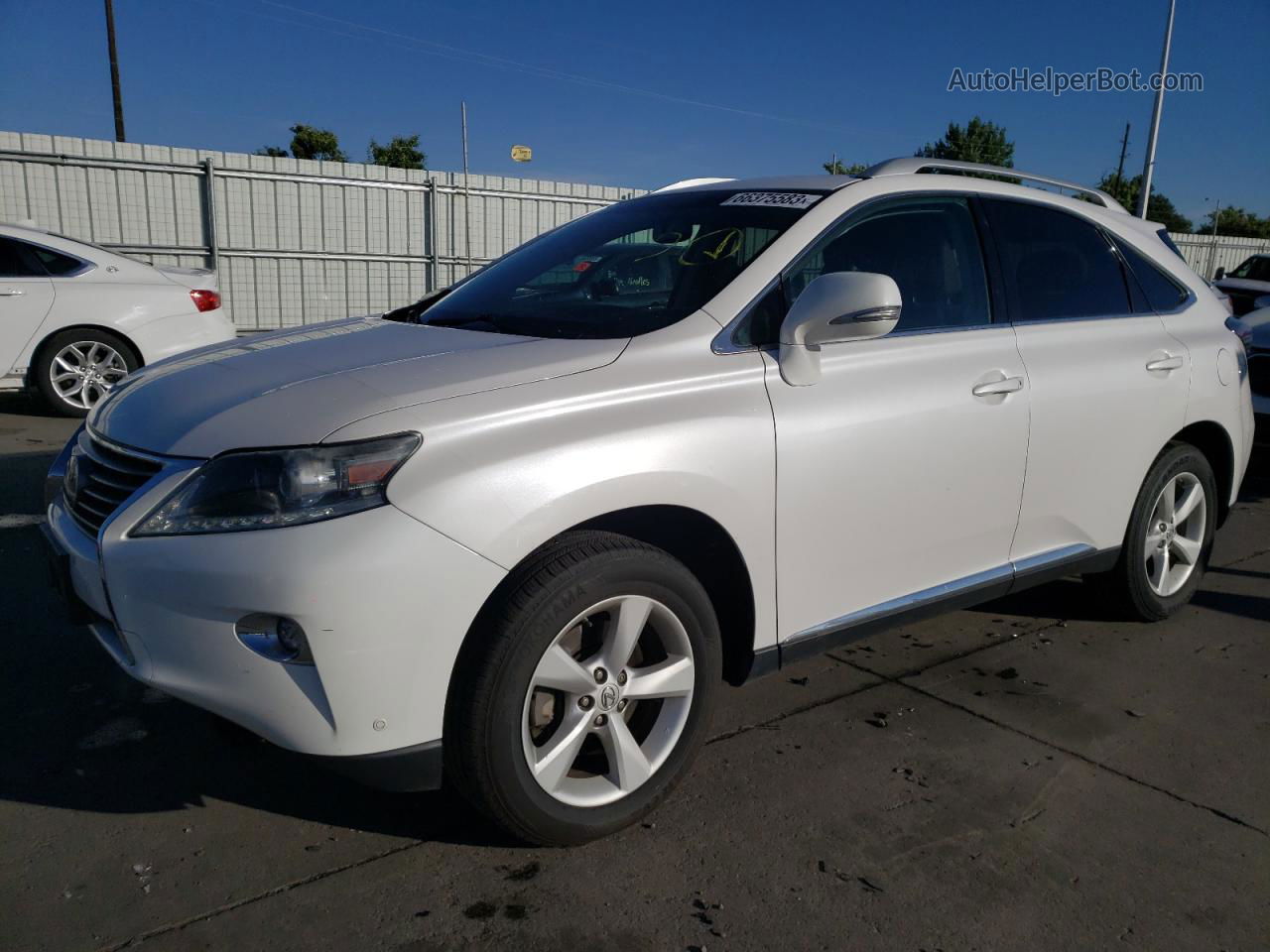 2015 Lexus Rx 350 Base White vin: 2T2BK1BA5FC264128